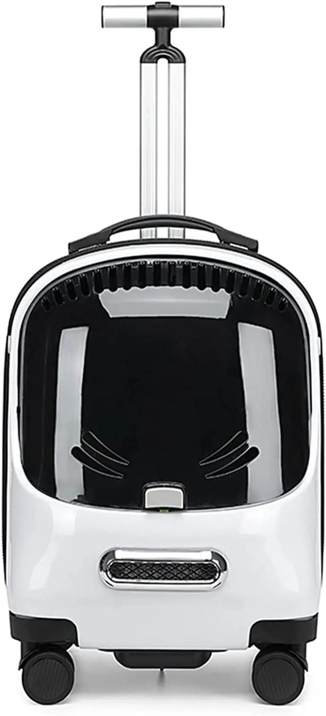 Mochila Transportadora para Pets: Respirável, com Rodas Removíveis e Estilo Conversível para Viagens