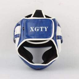 Boxe Sanda Capacete Protetor para Adultos, Protetor Facial De Luta Espessado, Equipamentos Fitness - Image 3