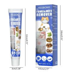 Alta qualidade acessórios para animais de estimação antipruritic limpo removedor ácaro assassino creme repele ácaros alivia para gatos e cães - Image 6