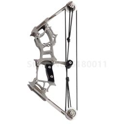 Besta em aço inoxidável para crianças Modelo de arco metálico Arrow Miniature Cross Bow Acessórios para caça com arco e flecha 1 conjunto - Image 1