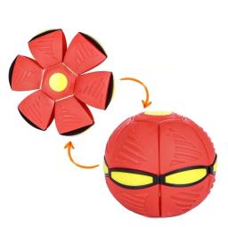 Voando UFO Flat Throw Disco Bola com Luz LED para Crianças, Brinquedo ao ar livre, Jardim, Basquete, Jogos, Lkcomo - Image 3