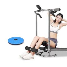 Esteira dobrável portátil motorizada máquina de corrida para casa ginásio equipamentos fitness esteira mecânica almofada caminhada - Image 4