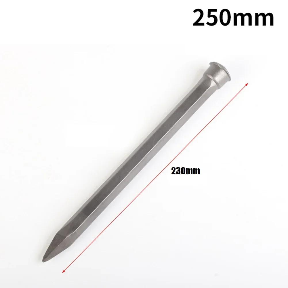 Liga dura cinzel de escultura, cabeça chata, cabeça apontada para cinzeladores de pedra, gravador, 250mm, 300mm, 350mm, 1pc - Image 1