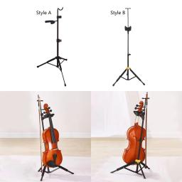 Suporte ajustável para violino, acessórios e apoio do pescoço, suporte retrátil, suporte para violino, para desempenho e desempenho - Image 5