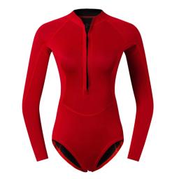 Fatos de mergulho de neoprene feminino, manter quente, mergulho, esportes aquáticos, pesca submarina, surf, roupa de mergulho, banho, 2mm, novo - Image 4