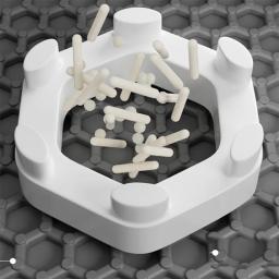 PVC dobrável pet litter mat, tapete impermeável, durável trapping pet carpet, almofadas de cama, suprimentos limpos, saúde segurança, 2023 - Image 5