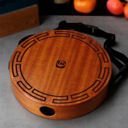 Cajon-Octogonal Tambor De Madeira, 2 Tone, Flat Hand Tambor, Percussão Instrument, Alça ajustável, sacos de armazenamento, portátil - Image 2