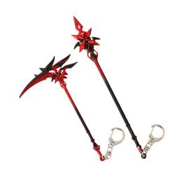 The Knave Jogo Periféricos Liga Chaveiros, Arma Modelo, Chaveiro Pingente, Colecionáveis, Ornamento, Arma, Foice, Akatsuki, Presentes - Image 6