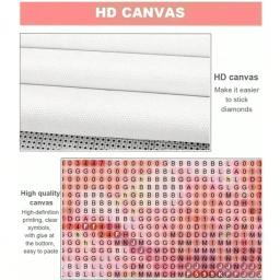 Diamante Arte Pintura Kits para Home Decor, Filme Ponto Cruz, Bordado Imagem, Mosaico Artesanato, Clássico Filme Break TV, Quarto, 5D - Image 5