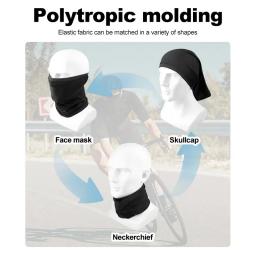 Ciclismo máscara facial absorver suor respirável treinamento de pesca esporte uv rosto cachecol pescoço gaiter verão rosto bandana - Image 5