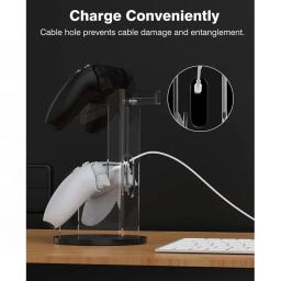 Suporte acrílico para controle jogos, suporte para exibição para interruptores, joystick, acessórios para jogos - Image 3
