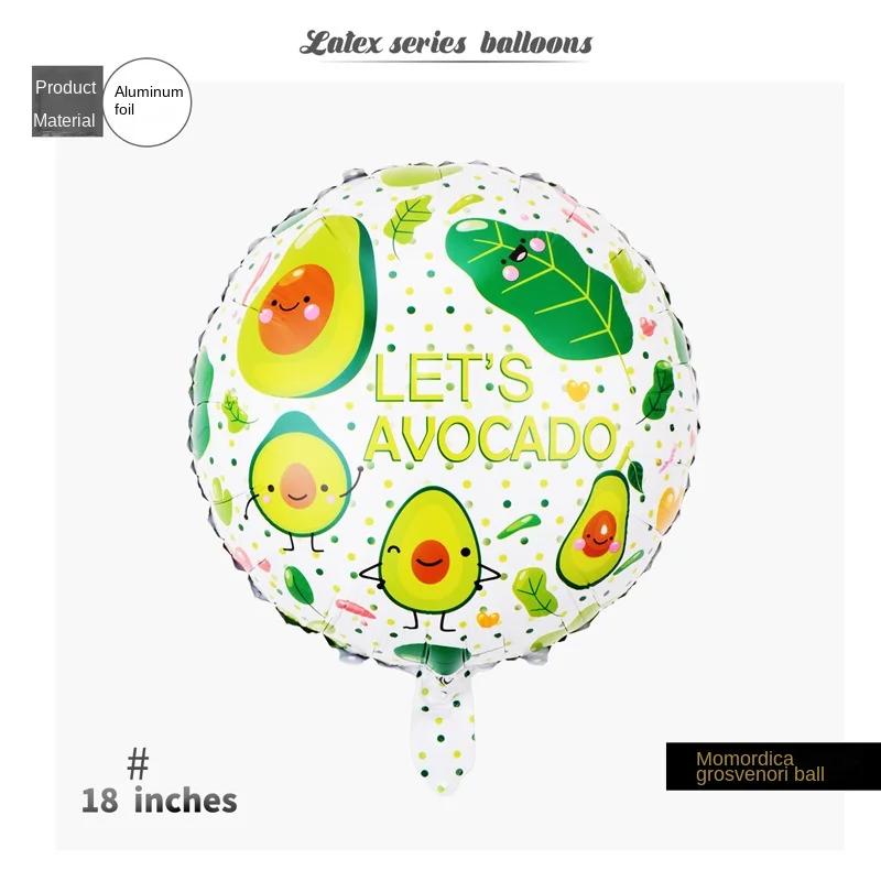 Festa mexicana havaiana tropical decorativa alpaca burrito cacto balão de alumínio - Image 1