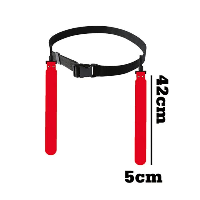 Cinto Ajustável para Futebol Americano com Fivela, Ideal para Treinamento e Rugby Flag