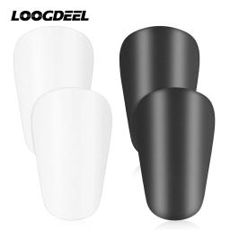 Loogdeel Mini caneleiras de futebol pequenas caneleiras de futebol equipamento de proteção para mulheres e homens, equipamento de proteção de panturrilhas, 1 par - Image 1