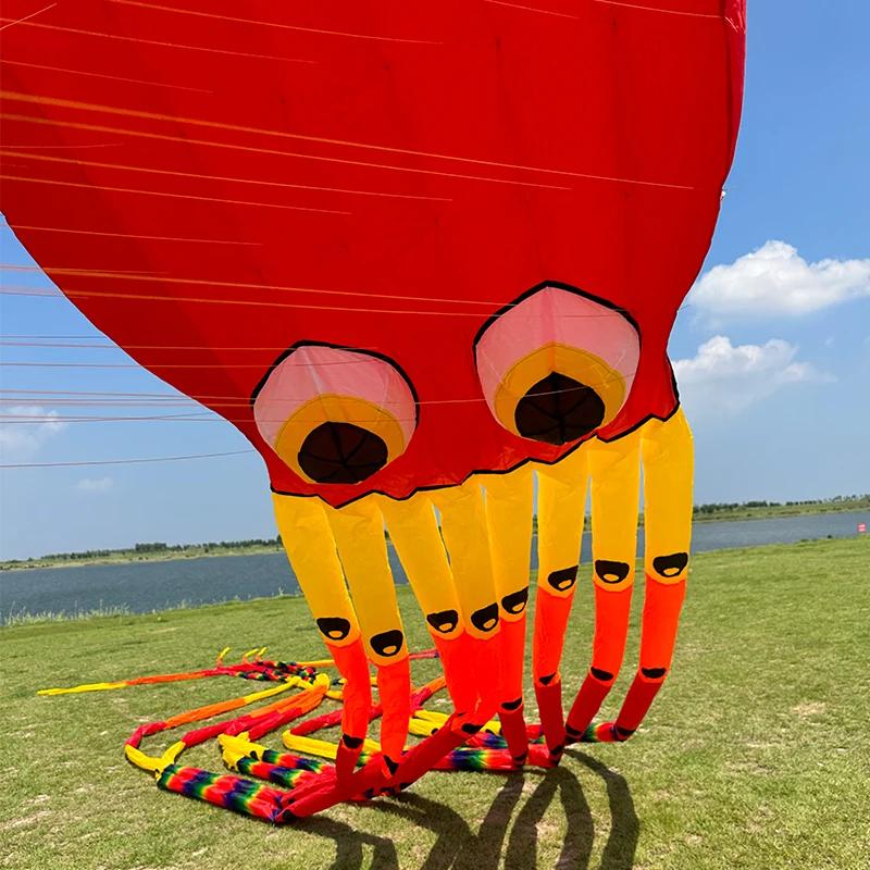 Professional Octopus Kite para adultos, Soft Power Kites, Facelift Kites, 15m, frete grátis - Image 1