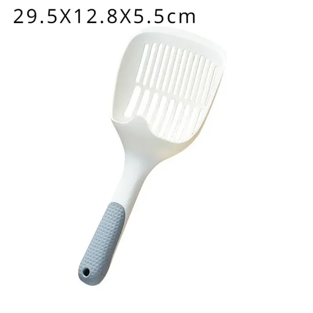 Colher de Areia de Tofu para Gatos - Panela de Cocô Prática para Banheiro Pet