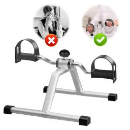 Exercitador de pedal portátil mini bicicleta de exercício resistência ajustável pé peddler máquina antiderrapante para reabilitação de pernas internas - Image 1