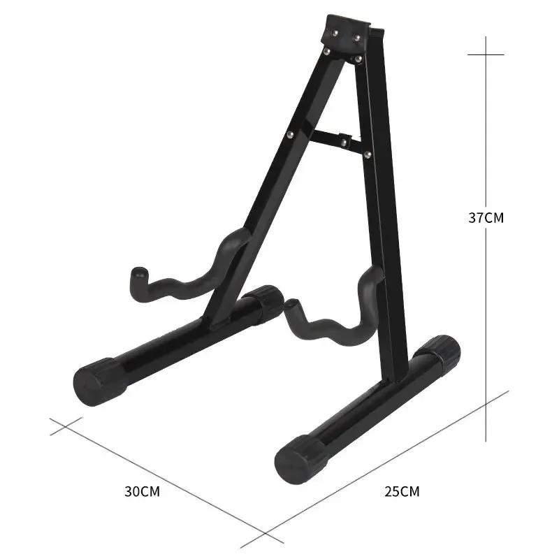 Suporte universal de guitarra elétrica Suporte de rack musical Dobrável A Frame Suporte de instrumento para baixo elétrico Acessórios de peças - Image 1