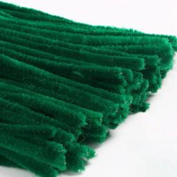 Tubulação Cleaners Artesanato Flexível Bendable Fio, colorido Chenille Hastes, DIY Tulip Bouquet Fazendo Kit, Flower Art Project, 1 Conjunto - Image 4