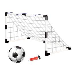 Objetivo dobrável do futebol com bomba e bola, Post de futebol para interior e exterior, treinamento de futebol, brinquedo esportivo - Image 2