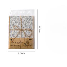 Floral Material Papéis, DIY Scrapbooking, Fazer Cartão Álbum, Pacote de Papel, Artesanato Artesanal, Suprimentos Decorativos, 10Pcs - Image 6