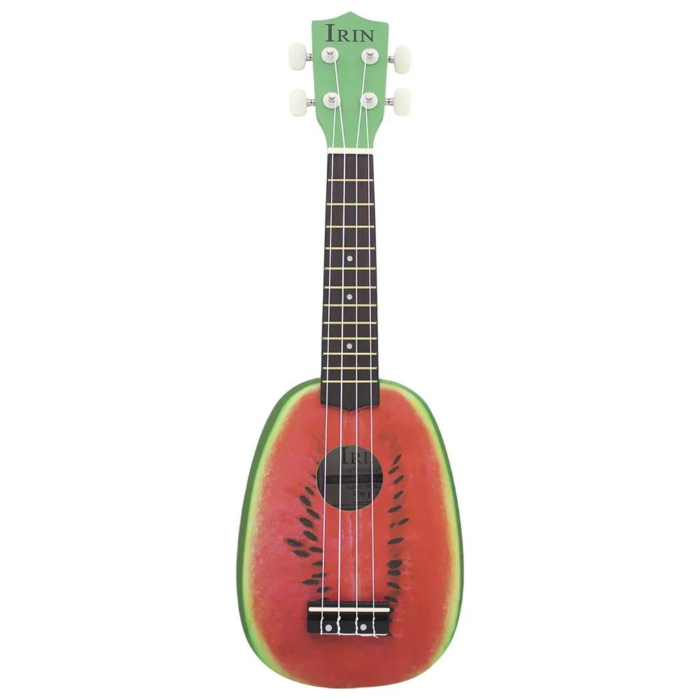 IRIN-Melancia Fruit Ukulele havaiano, instrumento musical, 4 cordas, Basswood, guitarra soprano, Gig Bag, presente, 21 Polegada - Image 1