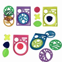 Spirograph desenho brinquedos círculo desenho régua espiral arte régua conjunto presente para crianças - Image 1