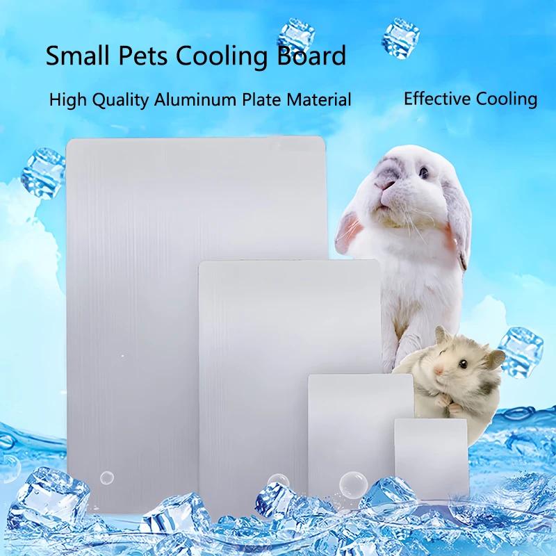Esteira De Resfriamento De Verão Para Pequenos Animais De Estimação, Cama De Almofada De Gelo, Coelho, Hamster, Almofada De Liga De Alumínio, Suprimentos De Refrigeração - Image 1