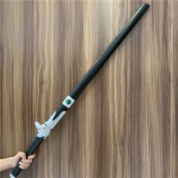 106cm jogo katana arma 1:1 cosplay espada fantasma mal ninja conjunto faca verde preto bainha role play modelo prop espada de segurança plutônio para - Image 2