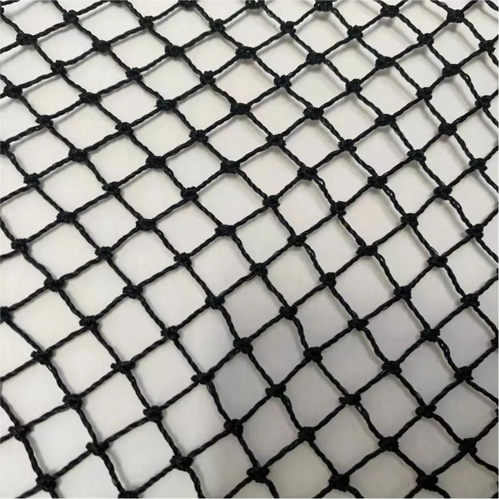 Rede de nylon preta pesada para árvores frutíferas Rede de pesca anti-pássaro Cerca de jardim Escadas varanda Rede de segurança para crianças Rede anti-queda - Image 1