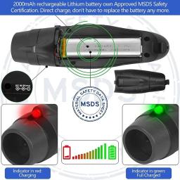 Apito eletrônico para árbitro, partida de futebol, recarregável ou bateria, apitos altos, à mão, ao ar livre, caminhadas, resgate de emergência - Image 3