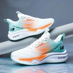 Tênis de corrida ultra leves para homens, calçados esportivos respiráveis, absorventes de choque, sapatos de sola macia, malha, novo, verão - Image 1