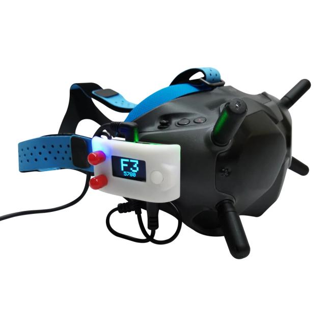Receptor Digital 5.8G RX PORT 3.0 para Simulação FPV com Compatibilidade DJI e Fatshark