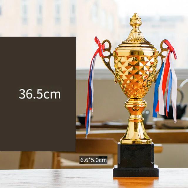 Troféu de Metal Personalizado para Futebol, Tênis e Badminton - Prêmio Criativo com Caligrafia para sua Mesa