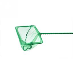 Rede de pesca portátil com alça longa para aquário, acessórios de pesca, rede de desembarque para aquário, 1pcs - Image 1