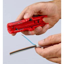 KNIPEX-Descascador de fios universal para cabos, ferramenta de decapagem, descascador multifuncional, apto para diâmetros de 8.0-13.0mm, 16, 85, 125 SB - Image 5