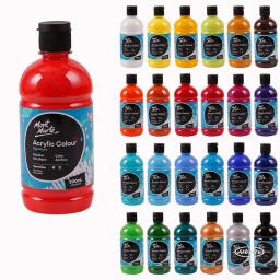 Única pintura acrílica 500ml profissional à prova dwaterproof água desenho pintura pigmento pintados à mão desenho da parede artesanato arte suprimentos diy - Image 1