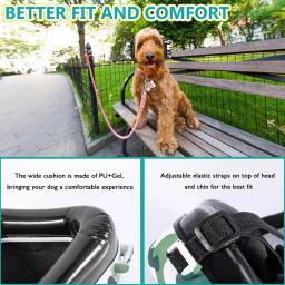 Pet Dog Earmuffs Anti-ruído ajustável Headband Multifunções Head-desgastado Proteção Auditiva Suprimentos - Image 5