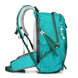 40l caminhadas ao ar livre acampamento mochila saco dos homens ao ar livre à prova dwaterproof água luz saco de escalada mulher ciclismo mochila com capa à prova dwaterproof água - Image 4