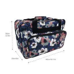 Máquina de costura, sacola universal, saco de armazenamento portátil, capa protetora contra poeira com bolso para a máquina de costura mais padrão - Image 4