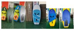 Placa inflável da folha para o Kite Surfing, placa do carbono 3K, prancha de surf, 170, 160, 110, 140L - Image 6