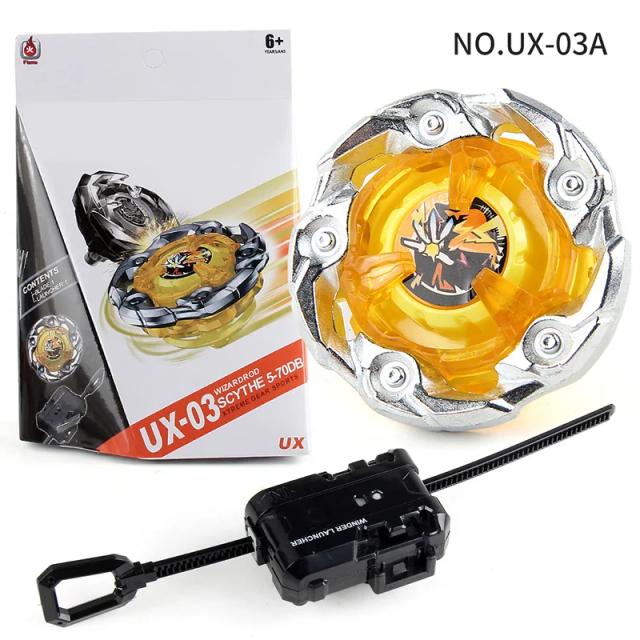 Takara Tommy Beyblades Burst Top X Toy UX Series UX-01-02-03 Blue Dragon Sword Combat Top Box