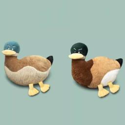 Simulado Brinquedo de Pelúcia Animal, Cabeça Verde, Pato, Caça Decoração, Natureza Selvagem, Boneca De Pelúcia, Modelo de Bolsa, Chaveiro, Corrente, Menina, Presente Menino - Image 4