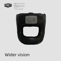 Esportes FILTRADOS-Boxe Profissional Chapelaria Capacete com Almofada Traseira Removível, Proteção Facial Completa, Treinamento de Boxe, MMA HG02 - Image 4