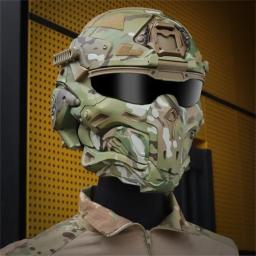 Erqygra capacete tático assalto airsoft acessórios paintball caça esporte ao ar livre equipamentos de segurança treinamento tiro protetor - Image 4