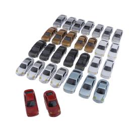 Carros em miniatura para Diorama Crafts, escala diferente, 1:75 HO OO, 30 pcs - Image 2