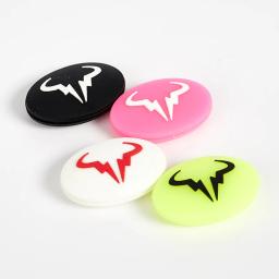 Amortecedor da raquete do tênis dos desenhos animados, amortecedores da vibração, silicone, durável - Image 3