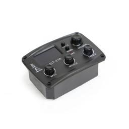 Captador de guitarra acústica com display LCD, guitarra folclórica clássica, acessórios para instrumentos EQ, banda 4 - Image 4