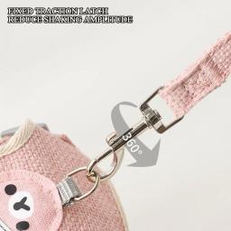 Pet Dog Tração Corda, Pequeno Dog Collar Universal Walking Cat Rope, Pequeno Urso Mochila, Glow Tanque, Peito Pet Carrier Leash - Image 4
