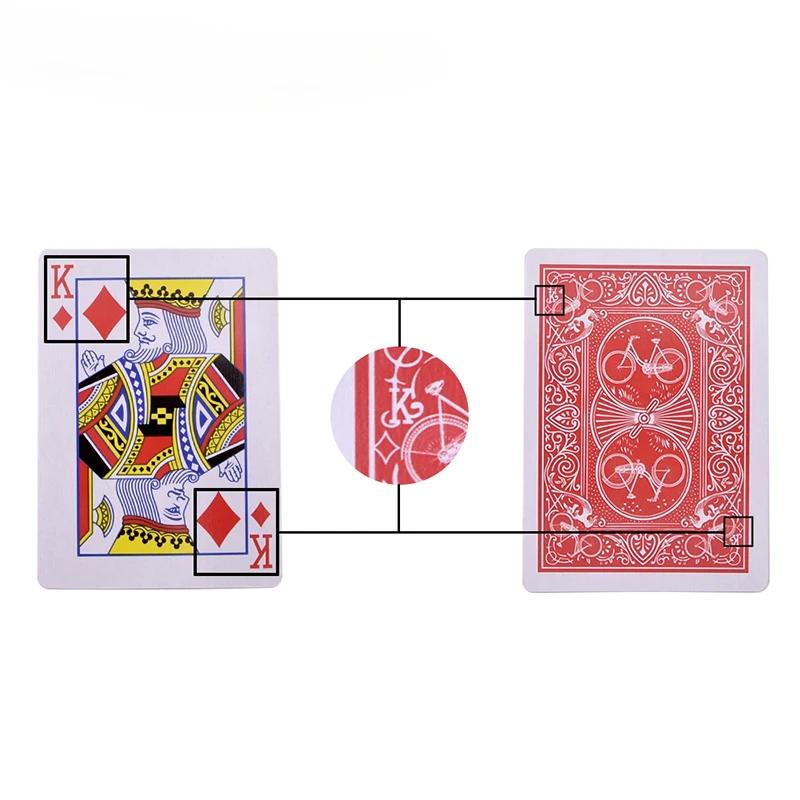 Marcado Jogando Cartas Deck para Truques Mágicos, Brinquedos Mágicos, Close Up, Ilusões De Rua, Truques, Adereços Mentalismo - Image 1